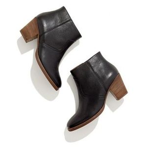 Madewell 1937 Zipcode Booties